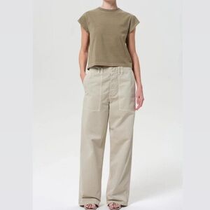 AGOLDE Yuna Utility Pant - Pumice